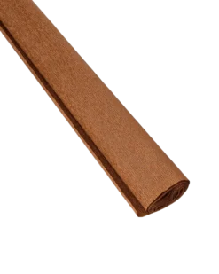 Kräppapper, coffee bean brown