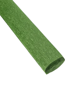 Kräppapper, leaf green