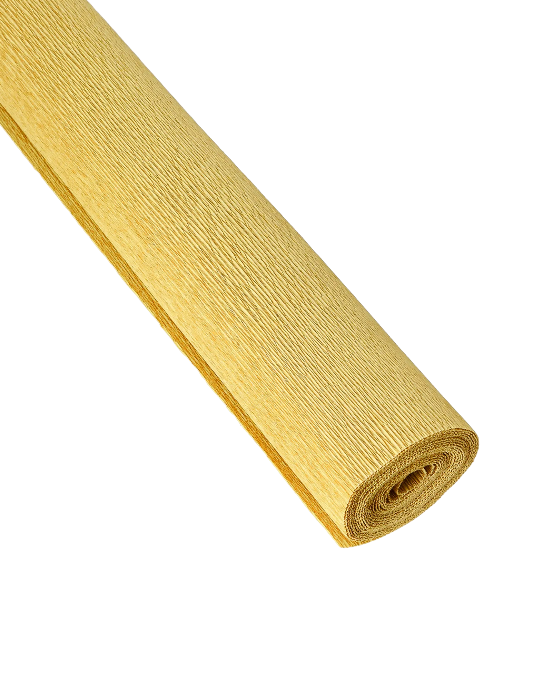 Kräppapper, mustard