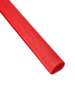 Kräppapper, red