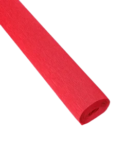 Kräppapper, scarlet