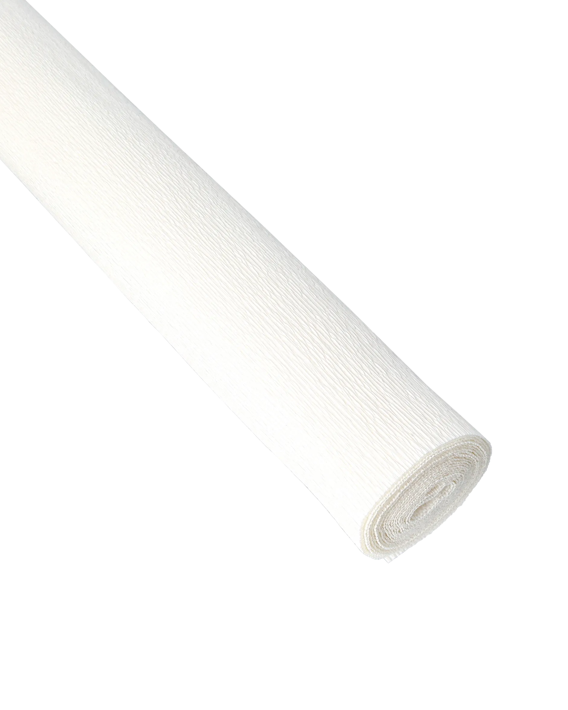 Kräppapper, white