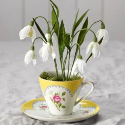 Kräppapper, white