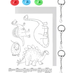 Krympplastkit, Dinosaurie