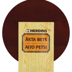 Äkta bets, mahognybrun