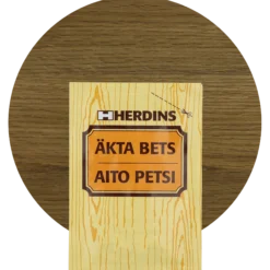 Äkta bets, mellanbrun ek