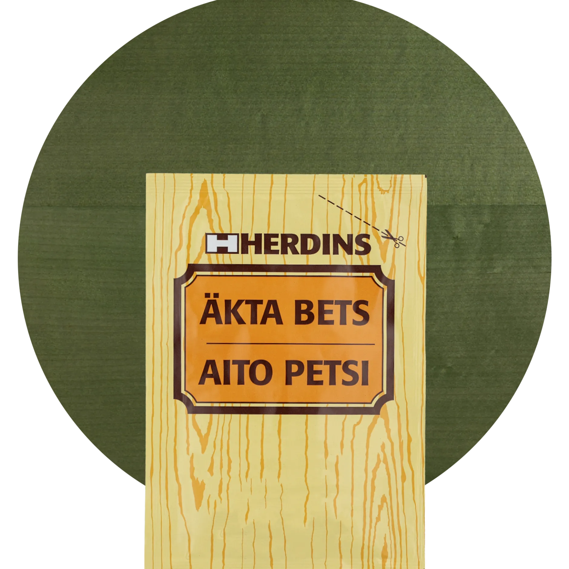 Äkta bets, mörkgrön