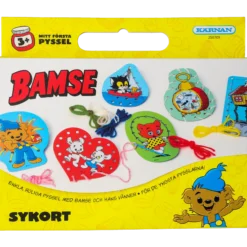 Kul att skapa Bamse sykort