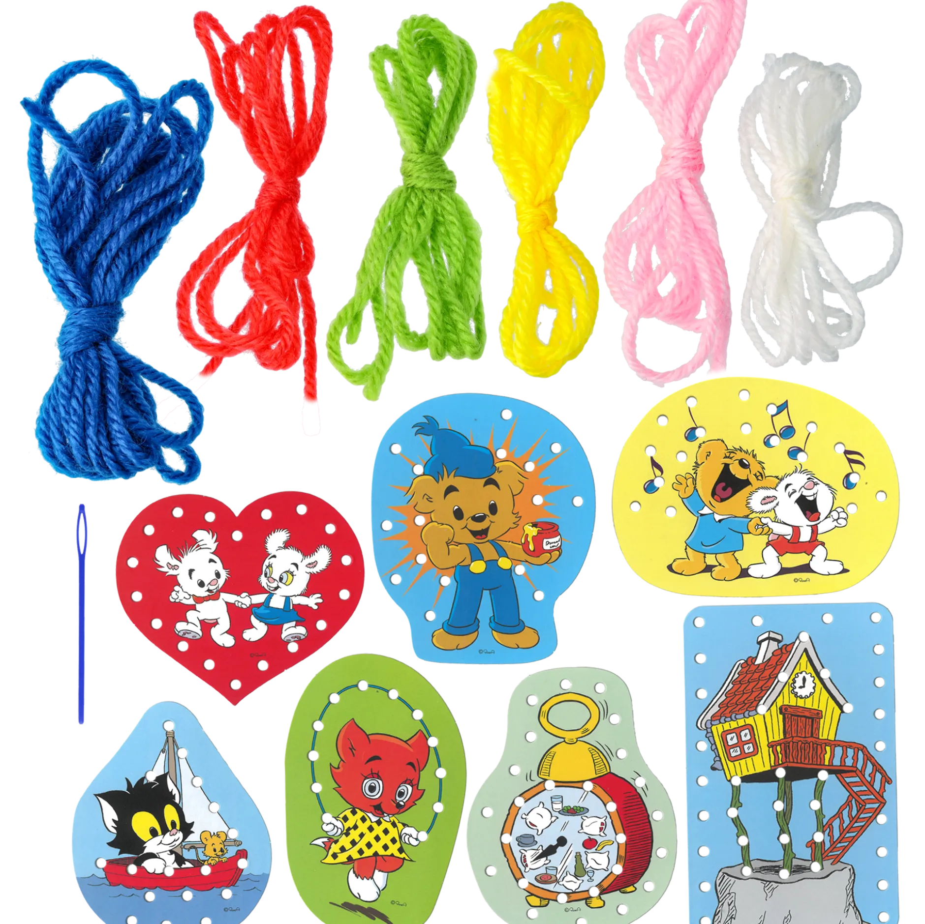 Kul att skapa Bamse sykort