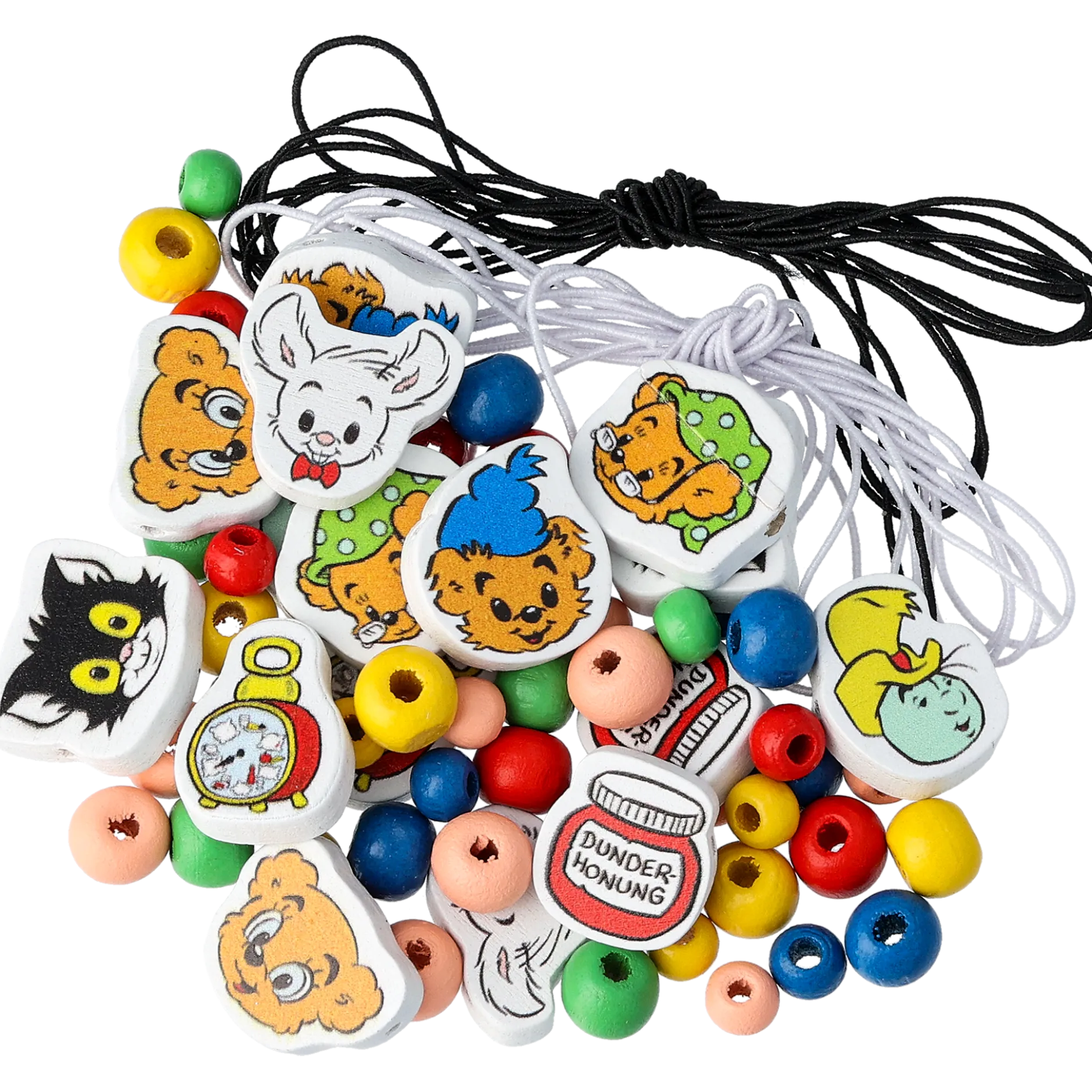 Kul att skapa Bamse Träpärlor