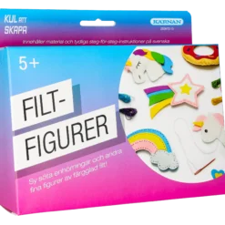 Kul att skapa filtfigurer