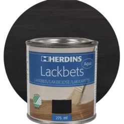 Lackbets Aqua 275 ml, grafitsvart