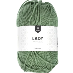 Lady acrylgarn, khakigrön