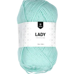 Lady acrylgarn, mintgrön
