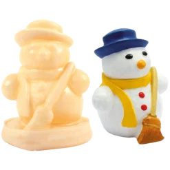 Latexform, snögubbe