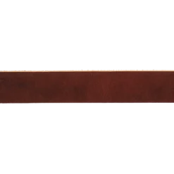 Läderrem med skarv brun, 20 mm