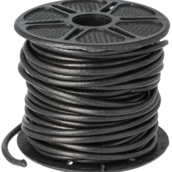 Läderrem 3 mm 10 m, natur
