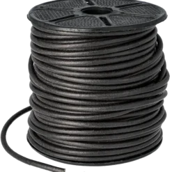 Läderrem 3 mm 25 m, natur