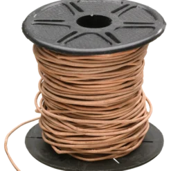Läderrem 0.5 mm nat 25 m