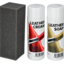 Lädervårdsset 2 x 150 ml