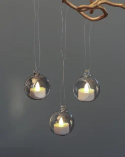 Led ljus i klot