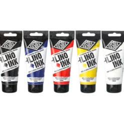 Linoleumfärg 5-pack