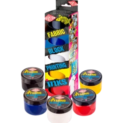 Linoleumfärgset textil