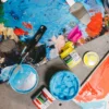 Liquitex bio-based heavy acrylic, mars black