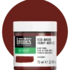 Liquitex bio-based heavy acrylic, burnt sienna