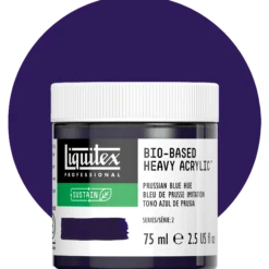 Liquitex bio-based heavy acrylic, prussian blue hue