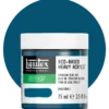 Liquitex bio-based heavy acrylic, cerulean blue