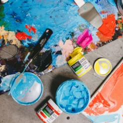 Liquitex bio-based heavy acrylic, raw sienna