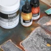 Liquitex ink set, irisdescent