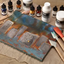 Liquitex ink set, irisdescent