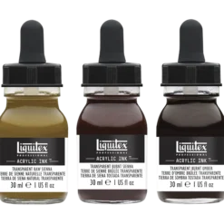 Liquitex ink set, transparent