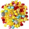 Liten pärlmix, färgat