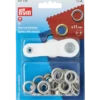 Öljetter 11 mm, silverfärgad