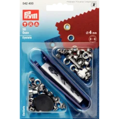 Öljetter 4 mm, silverfärgad