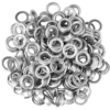 Öljetter 9 mm 100 st, silverfärgad