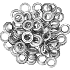 Öljetter 11 mm 50 st, silverfärgad