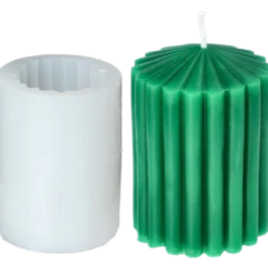 Ljusform Räfflad Cylinder 7 cm