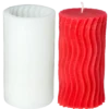 Ljusform Vågig Cylinder