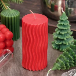 Ljusform Vågig Cylinder