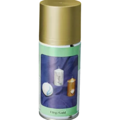 Ljusfärg spray, guld