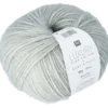 Luxury prima cotton x baby alpaca, rökblå