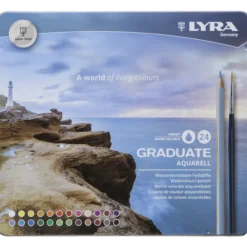 Lyra Graduate Aquarell, 24 st