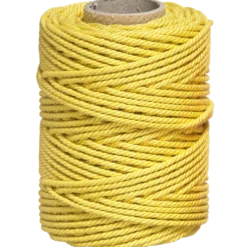 Makramegarn 250 g, gul