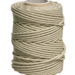 Makramegarn 250 g, hampbeige
