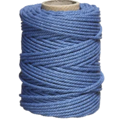 Makramegarn 250 g, jeansblå