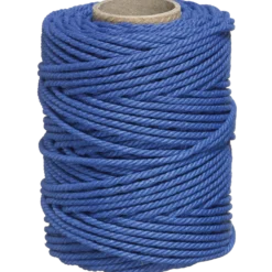 Makramegarn 250 g, kornblå